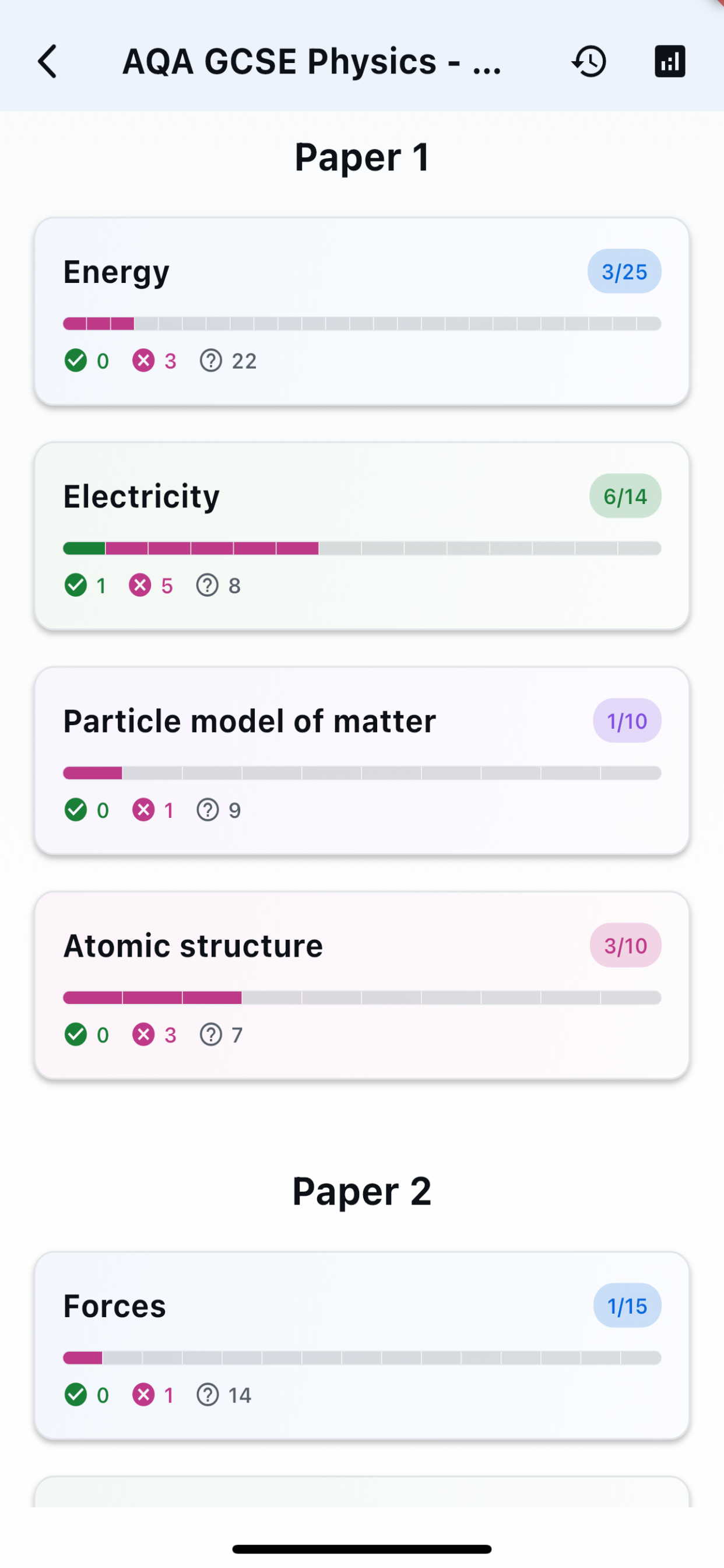 Decipher Physics Features