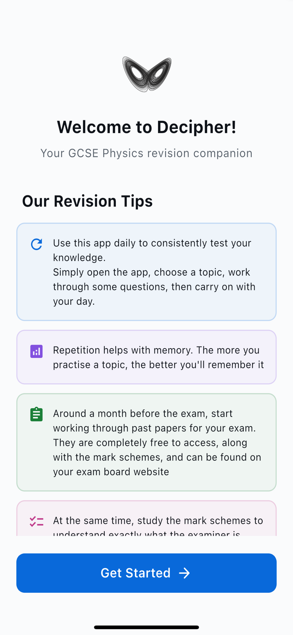 Decipher Physics Learning